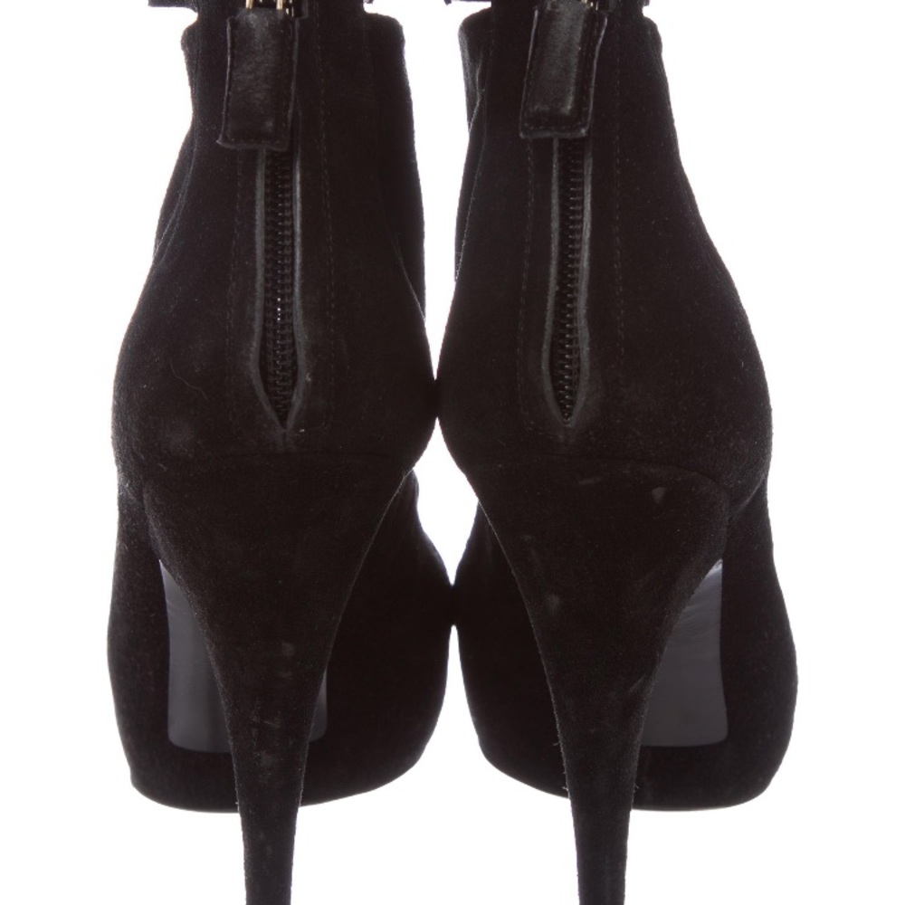Givenchy Suede Ankle Strap Booties - image 7